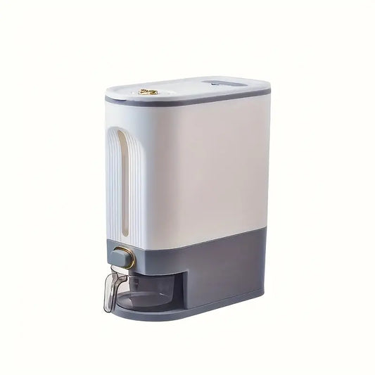 "Rice Containers: Moisture & Pest Proof, Easy Dispensing with Controlled Portions"