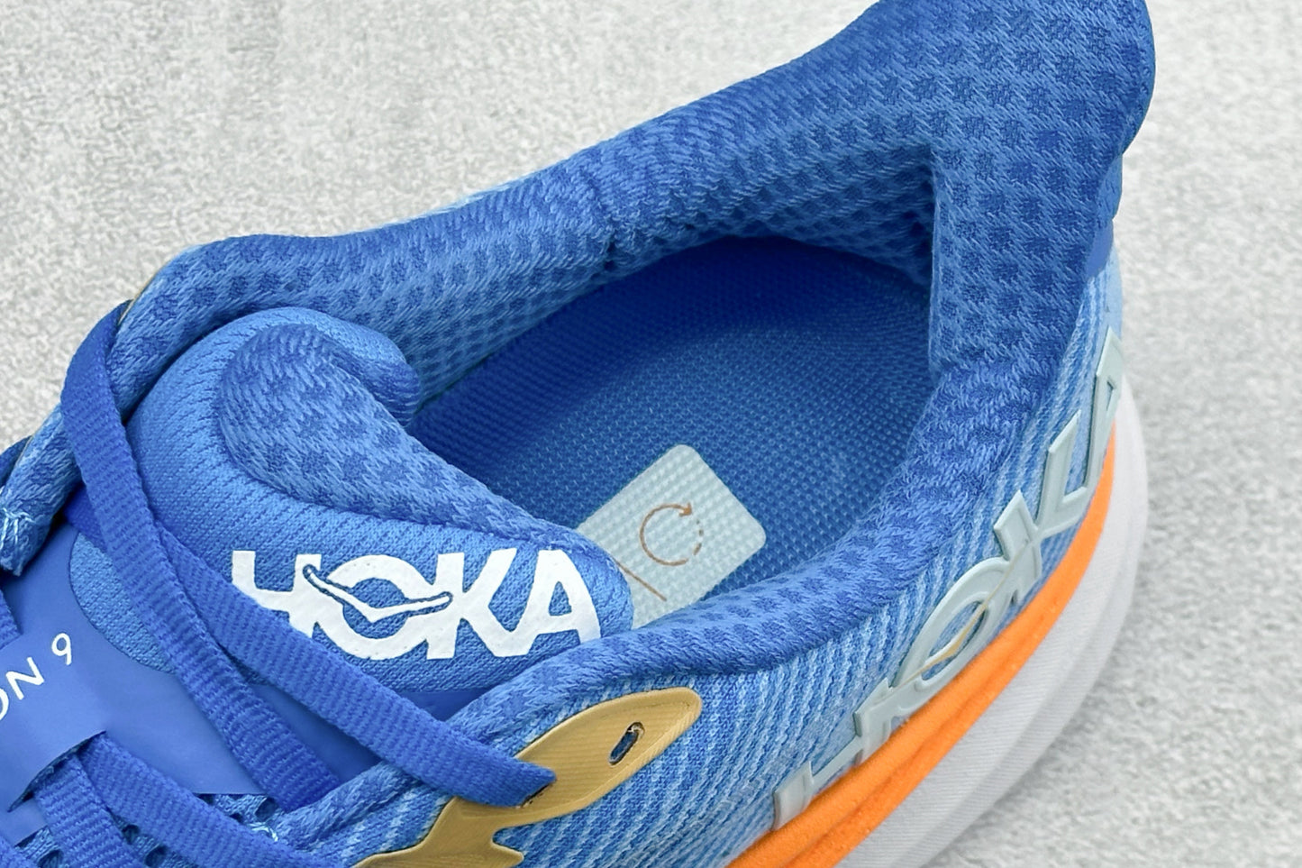 HOKA Clifton 9 Coastal Sky/All Aboard Running Shoe