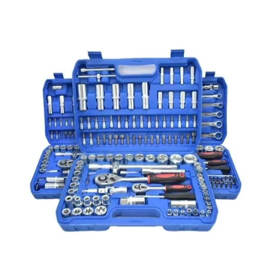 High Quality Chrome-vanadium Steel Sleeve Manual Wrench Tool Set Auto Repair Hardware