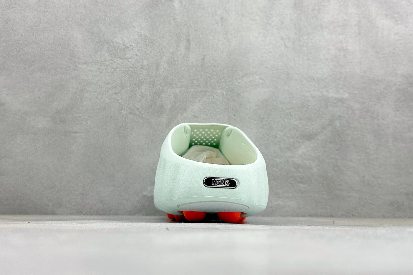 Nike Unisex "Neuro-Ball" Slide Sandal in Mint Green/Orange