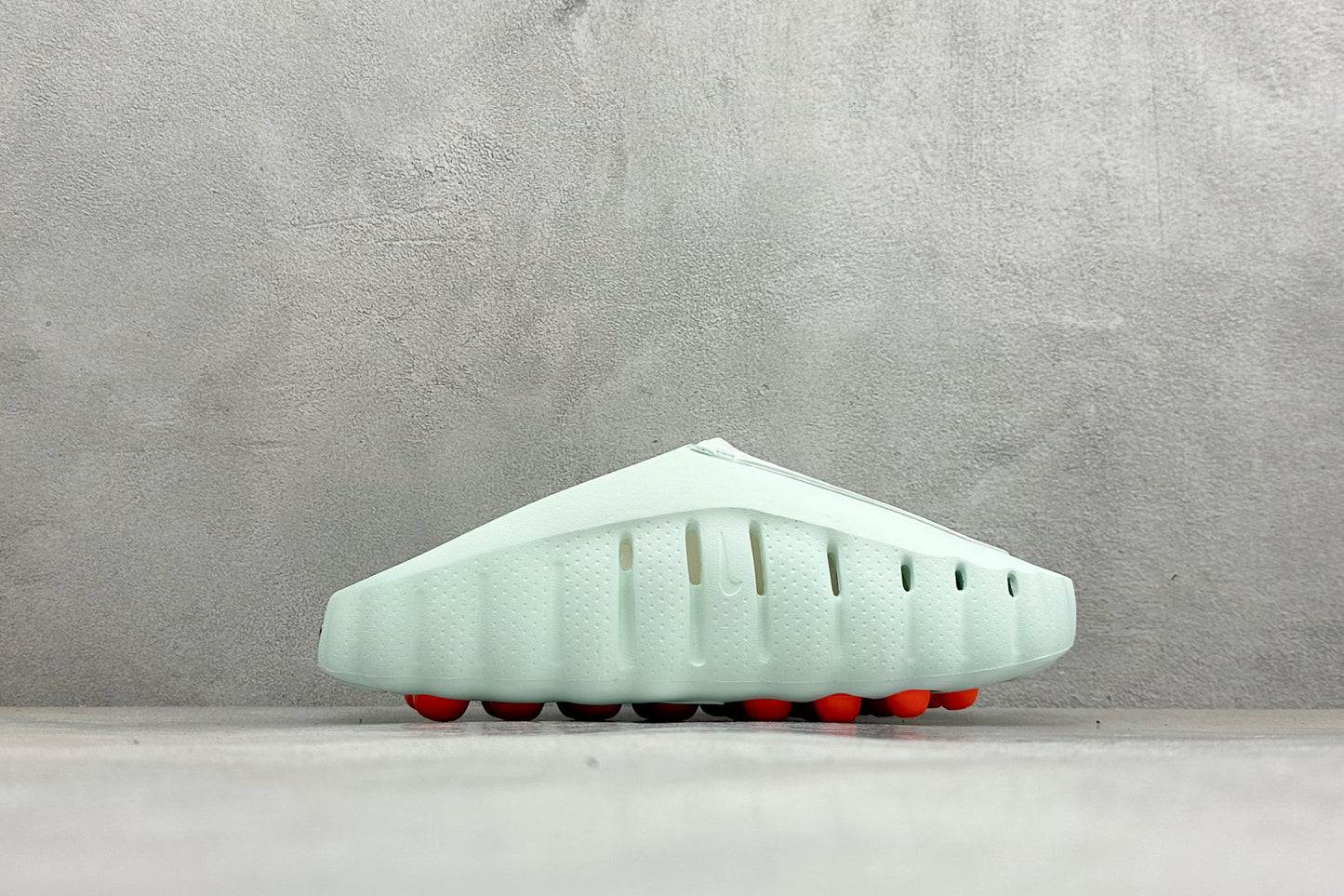 Nike Unisex "Neuro-Ball" Slide Sandal in Mint Green/Orange