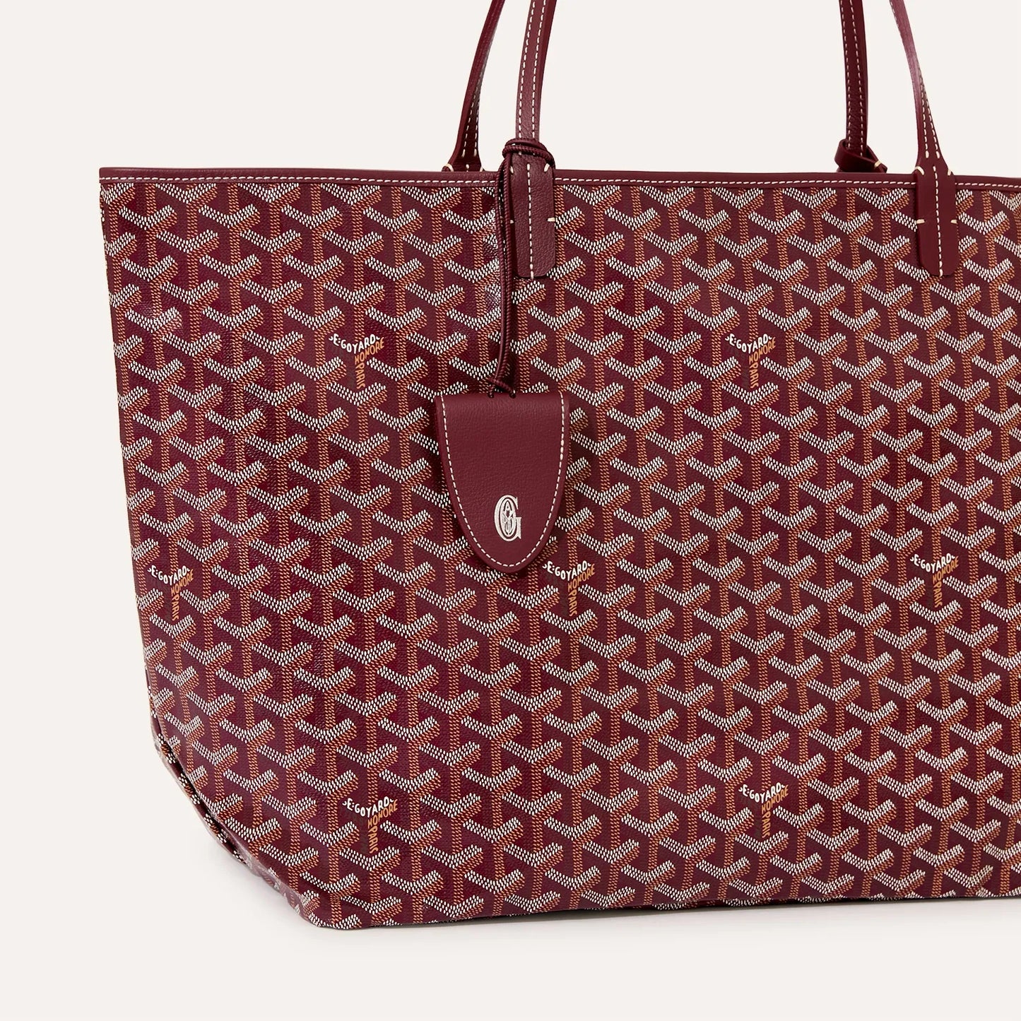 Goyard Saint Louis GM bag Stripes and Initials